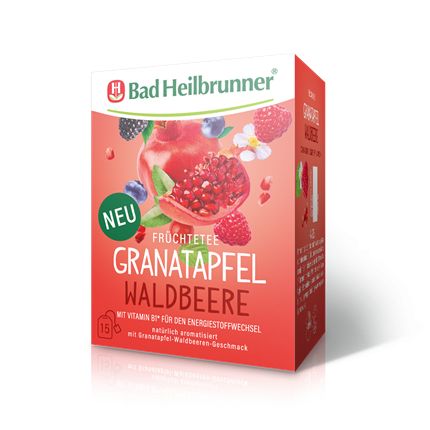 Bad Heilbrunner ハーブティー ザクロワイルドベリーティー(ダイエットに) 30g